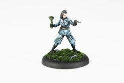 Achtung! Cthulhu Miniatures - Black Sun Commanders -Mythic Games Sale AC paintedminis NWLadycandlestickGun1Web