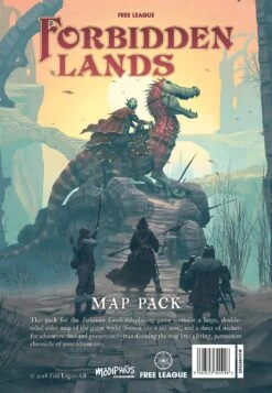 Forbidden Lands Bundle -Mythic Games Sale FBL ENG cover sheet map