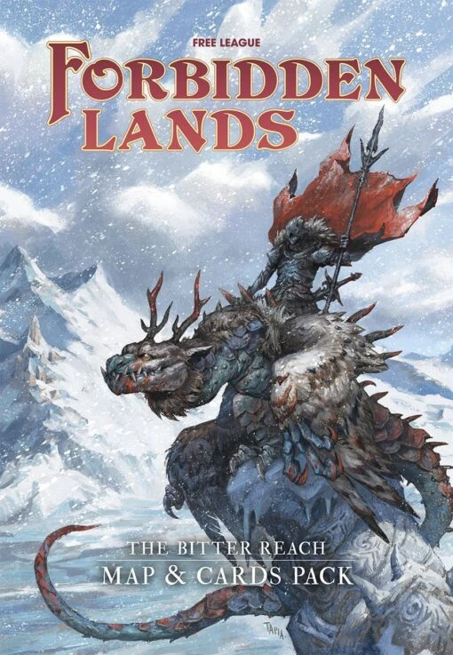 Forbidden Lands: Bitter Reach Map & Cards Pack