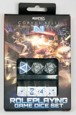 Infinity: Factions Dice Sets -Mythic Games Sale Mercenary