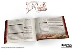 John Carter Of Mars: Narrator's Toolkit -Mythic Games Sale Narrator s Screen 2