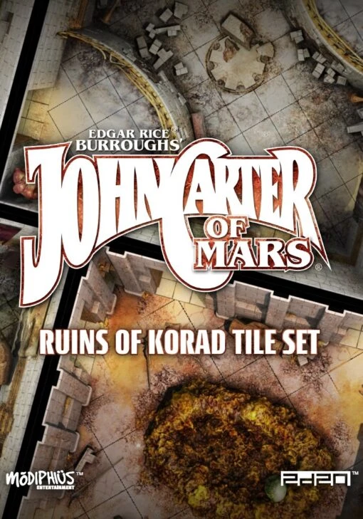 John Carter Of Mars: Ruins Of Korad Tile Set
